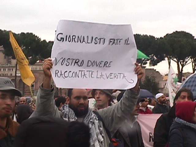 Peaceful Protest in Rome - 6