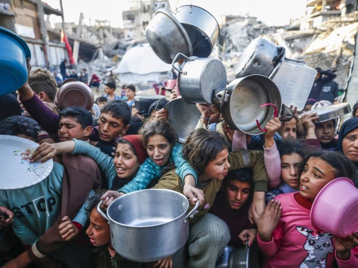 Starving in Gaza