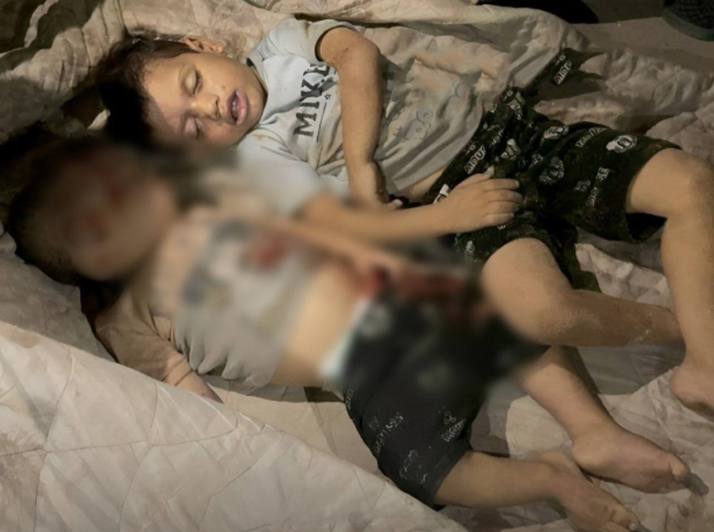 Children are murdered by terrorist Isral