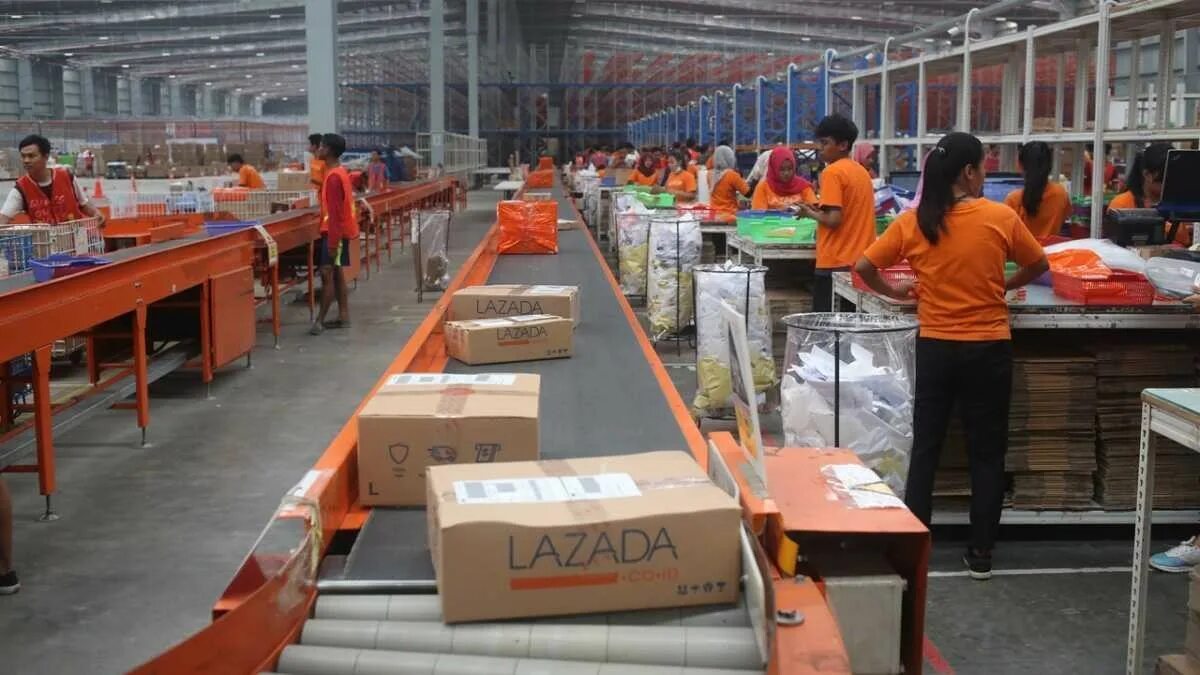 Lazada manufacturing scene