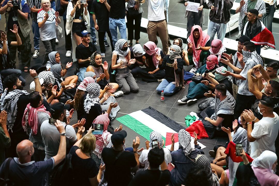 Berlin peaceful protest to support Palestine's freedom