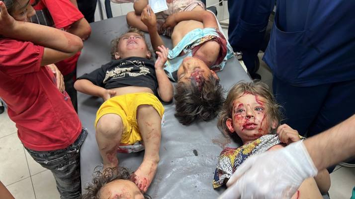 Israel massacred children in Gaza