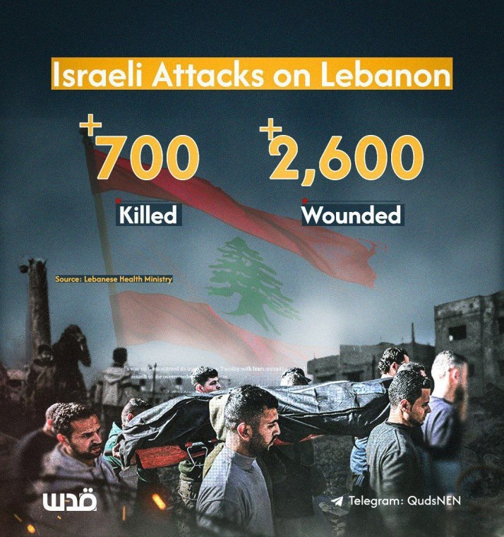 Israe'l terror attack on Lebanese