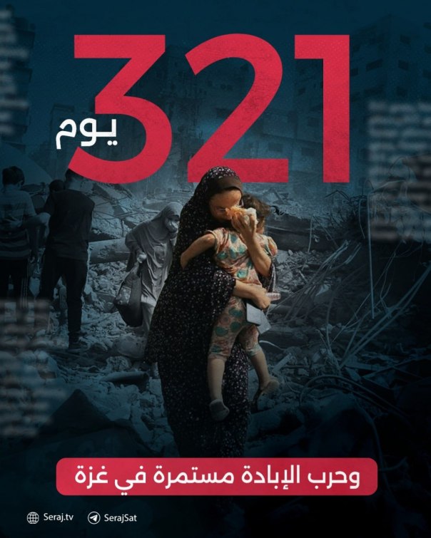 321 days of Gaza genocide