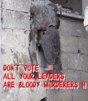 Don't Vote For Genocidal President